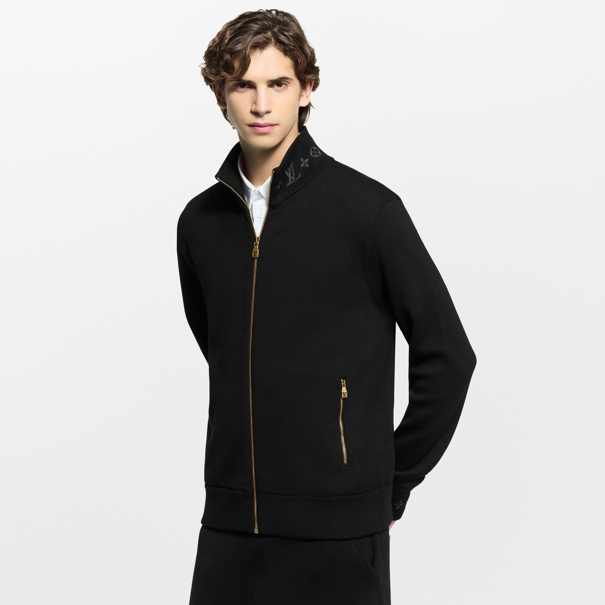 Double-Face Knit Travel Blouson  in Men