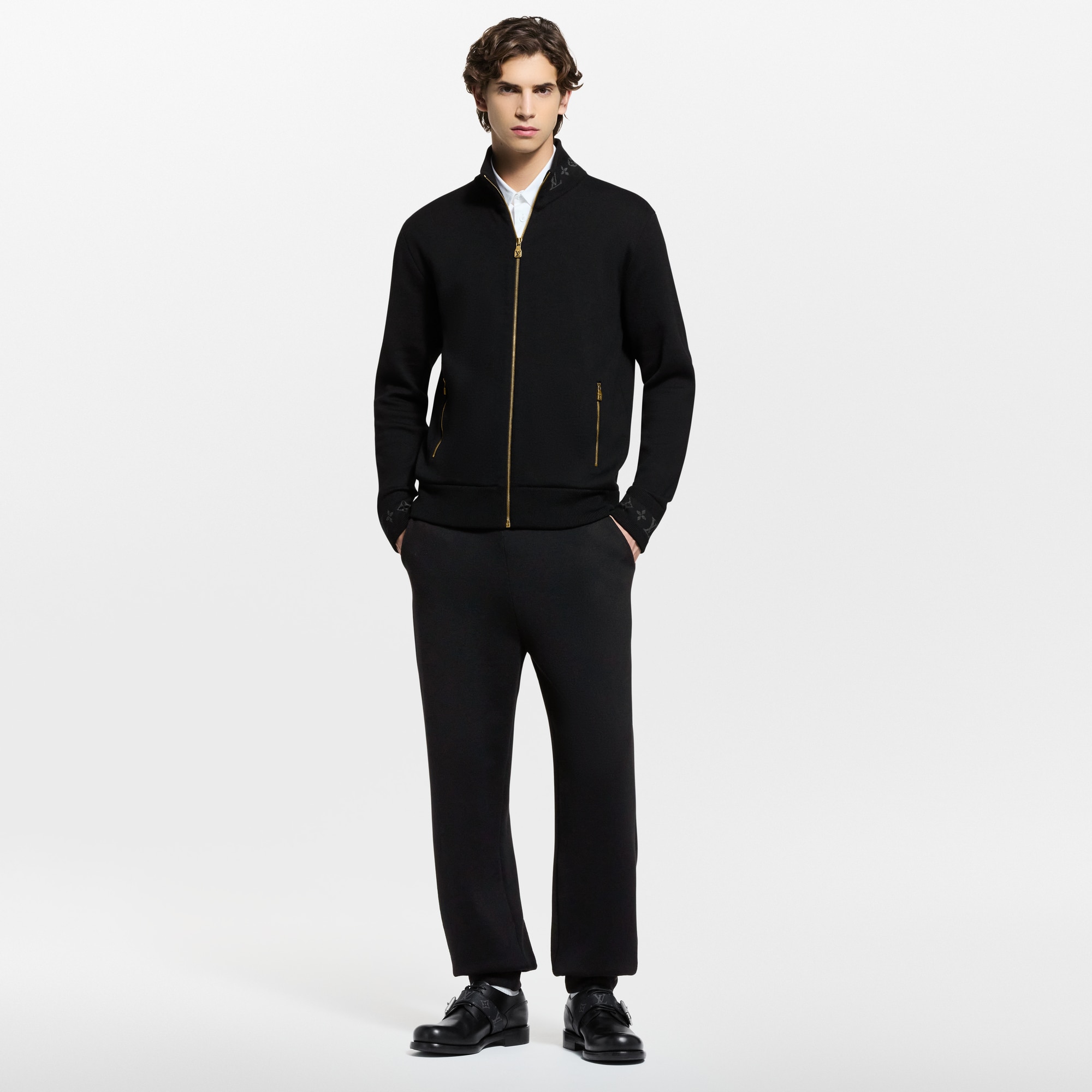 Double-Face Knit Travel Blouson  in Men