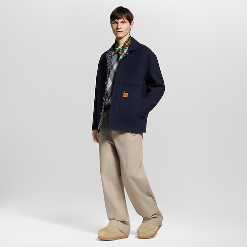 Double Face Workwear Blouson in Men's Ready-to-Wear Outerwear and Coats collections by Louis Vuitton (Product zoom)