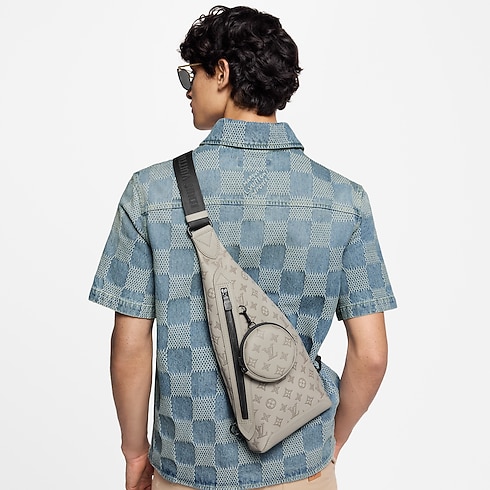 Duo Slingbag Monogram Shadow Leather in Bags and Small Leather Goods's Women Bags Newness collections by Louis Vuitton (Product zoom)