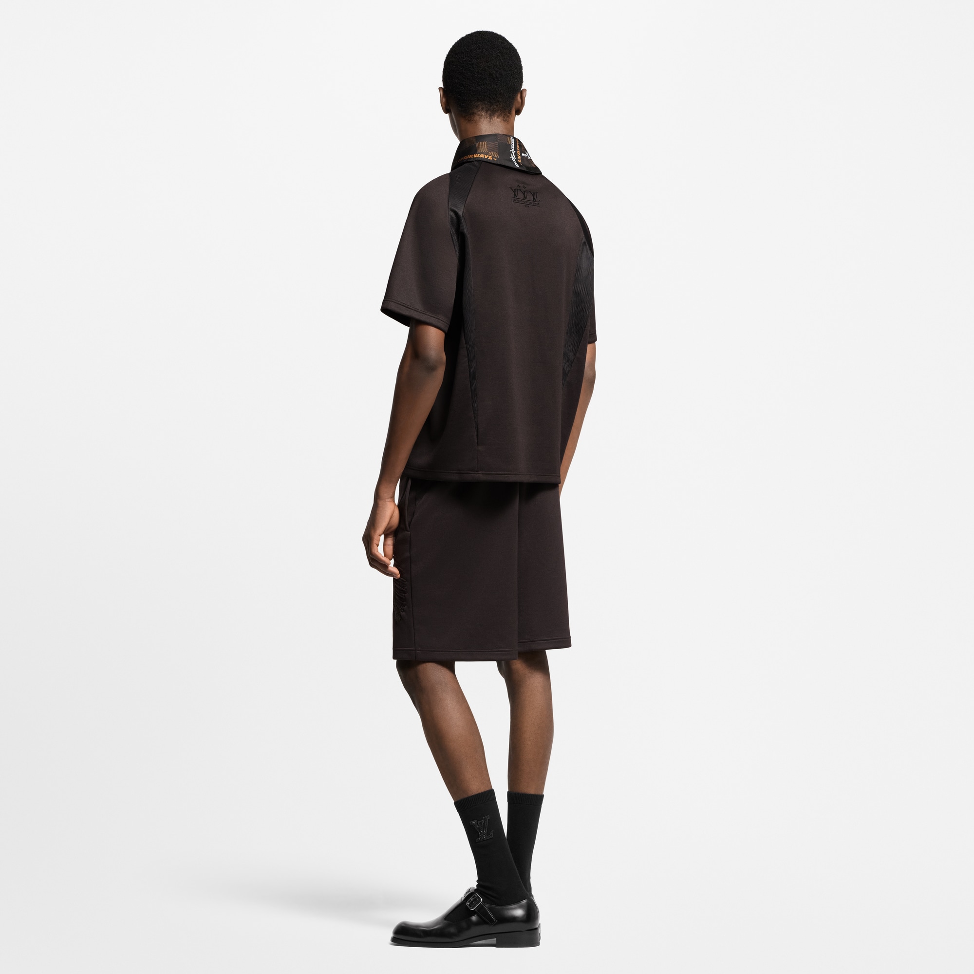 Embellished Jersey Shorts  in Men