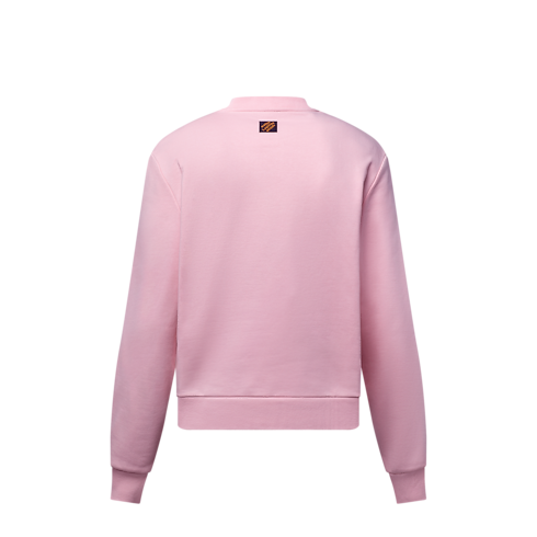 Embroidered Cotton Crewneck in Women's Ready-to-Wear Knitwear collections by Louis Vuitton (Product zoom)