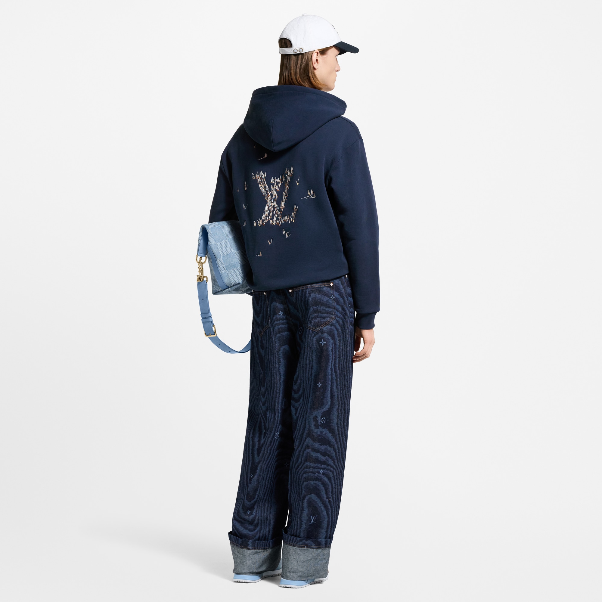 Embroidered Signature Hoodie  in Men