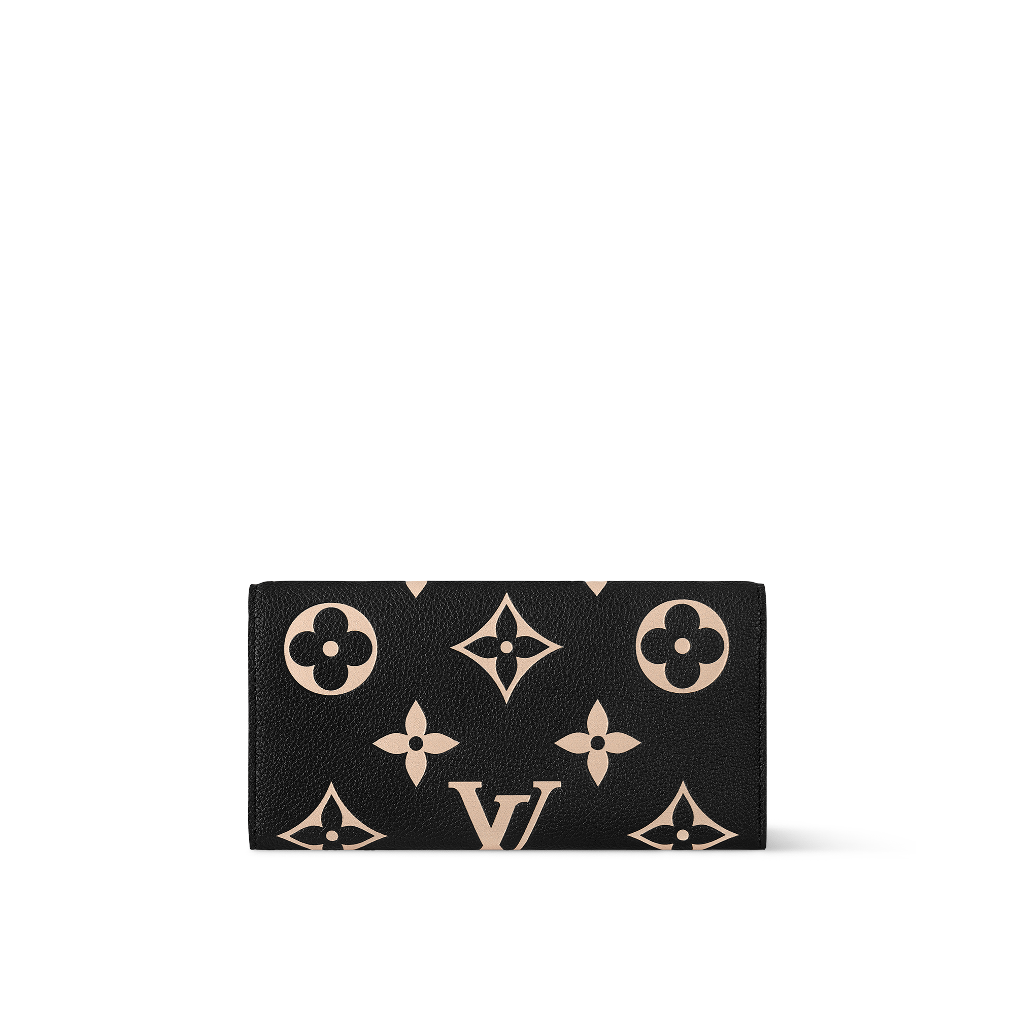 Emilie Wallet Bicolour Monogram Empreinte Leather in Women