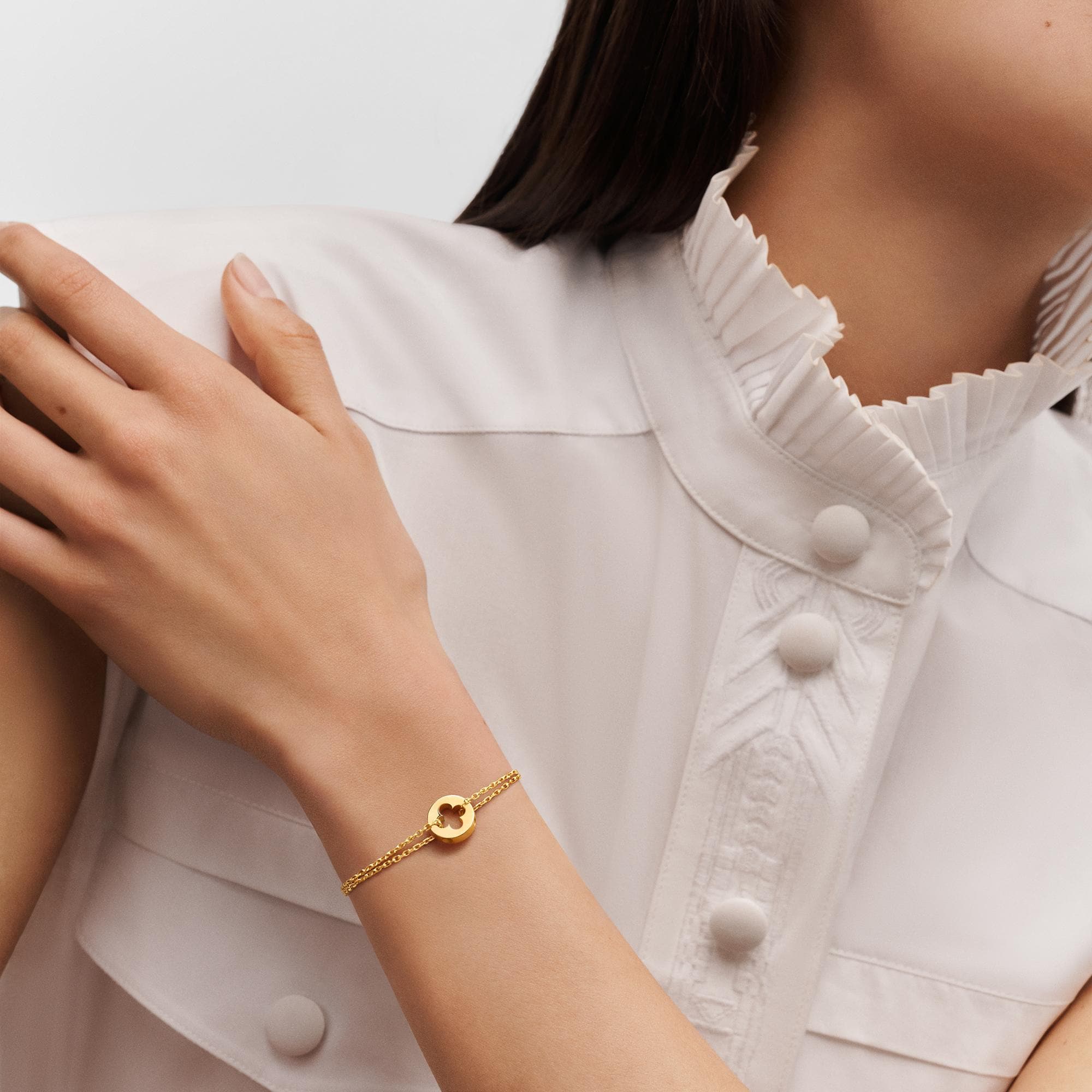 Empreinte Chain Bracelet, Yellow Gold  in Jewellery