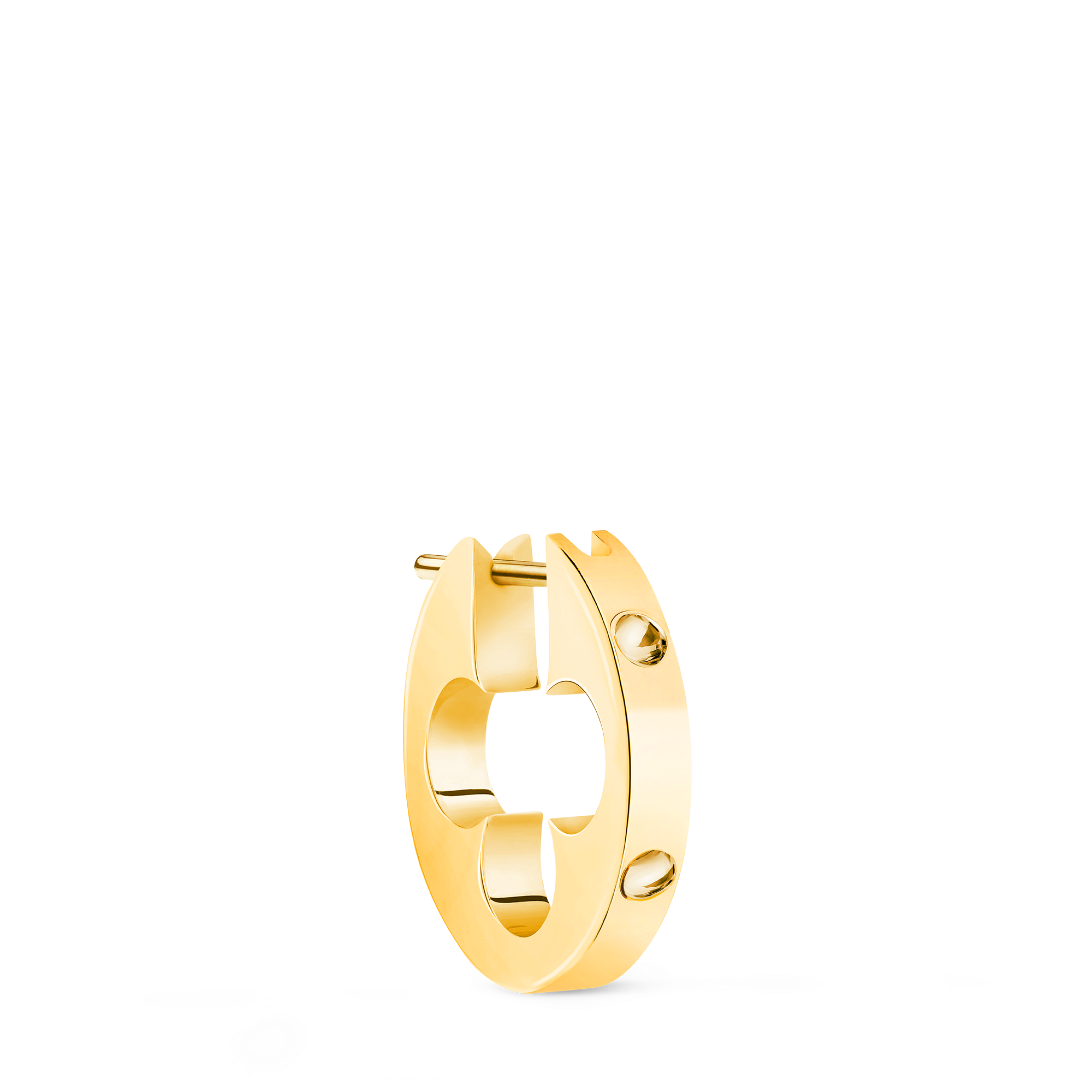 Empreinte Hoop, Yellow Gold - Per Unit  in Jewellery