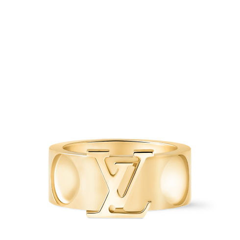 Empreinte Large Ring, Yellow Gold in Jewellery's Categories All Fine Jewellery collections by Louis Vuitton (Product zoom)