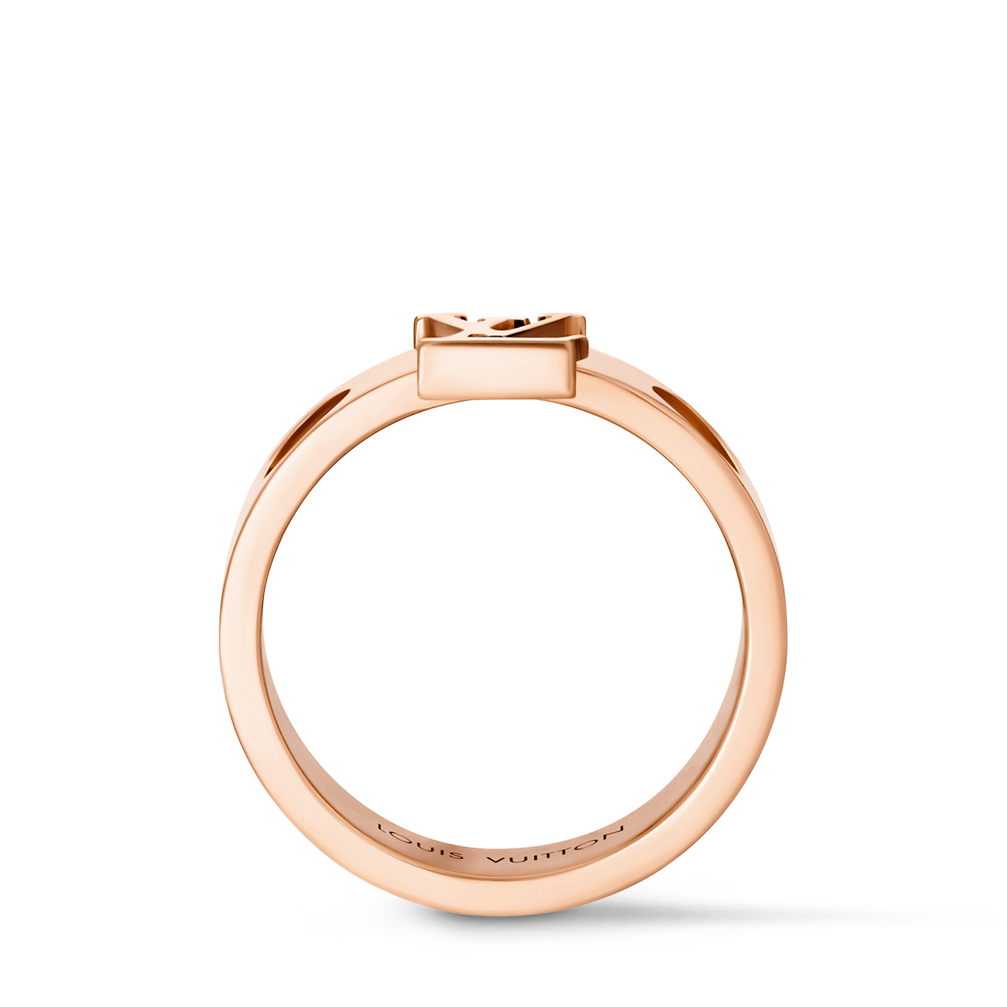 Empreinte Medium Ring, Pink Gold  in Les Extraordinaires