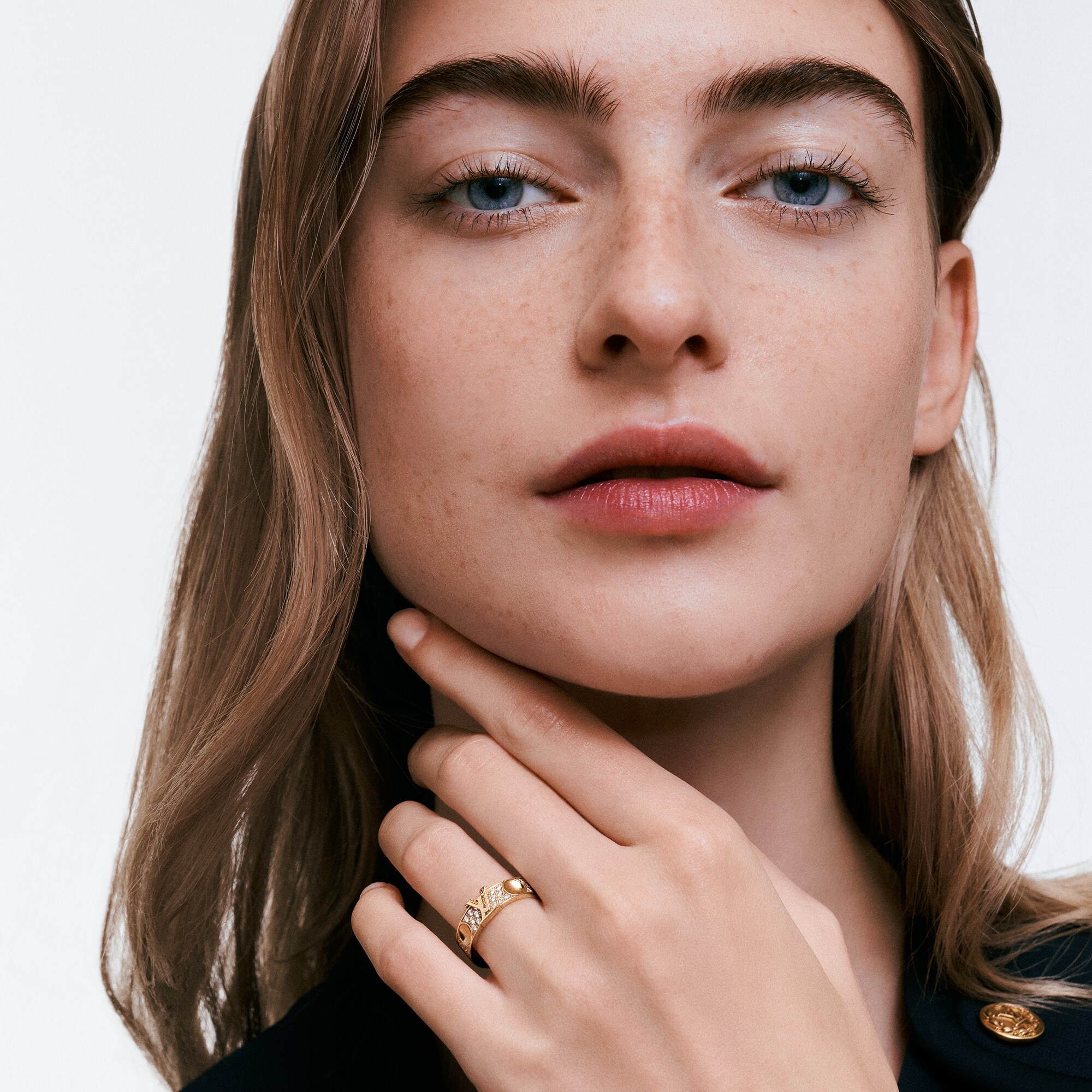 Empreinte Ring, Yellow Gold And Diamonds  in Jewellery