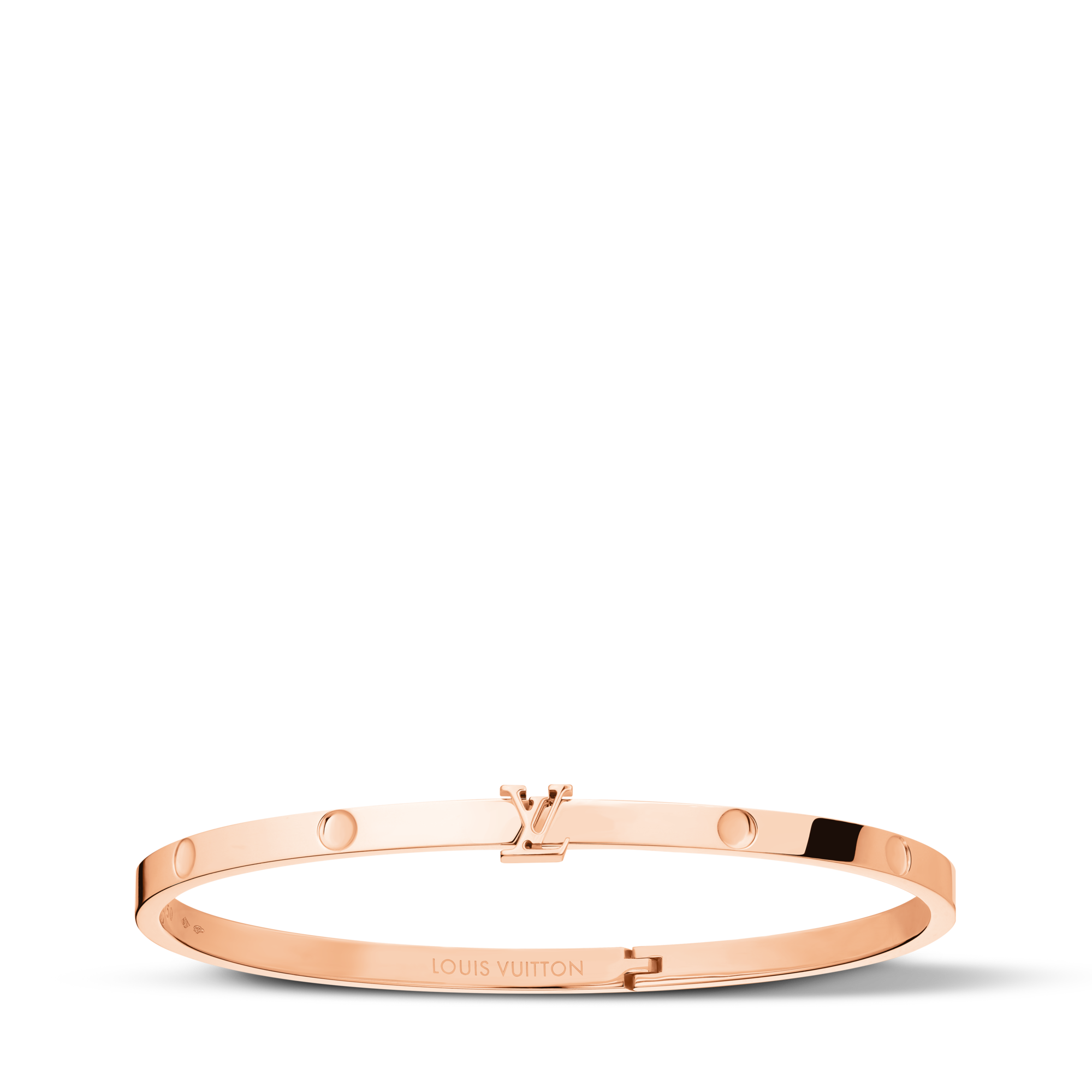 Empreinte Small Bangle, Pink Gold  in Jewellery