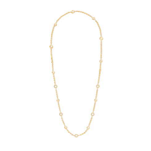 Empreinte Transformable Long Necklace, Yellow Gold and Diamonds in Jewellery's Categories Necklaces and Pendants collections by Louis Vuitton (Product zoom)