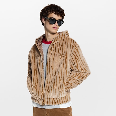 Epi Fleece Hooded Blouson in New's For Men LV Ski collections by Louis Vuitton (Product zoom)