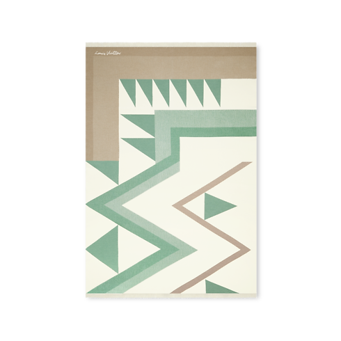 Everest Throw Blanket in Trunks, Travel and Home's Home and Art of Dining Home Textile collections by Louis Vuitton (Product zoom)