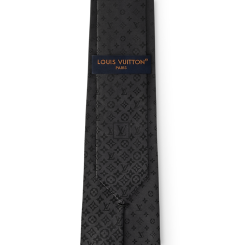 Fading Monogram Tie . in Men's Accessories Ties and Pocket Squares collections by Louis Vuitton (Product zoom)