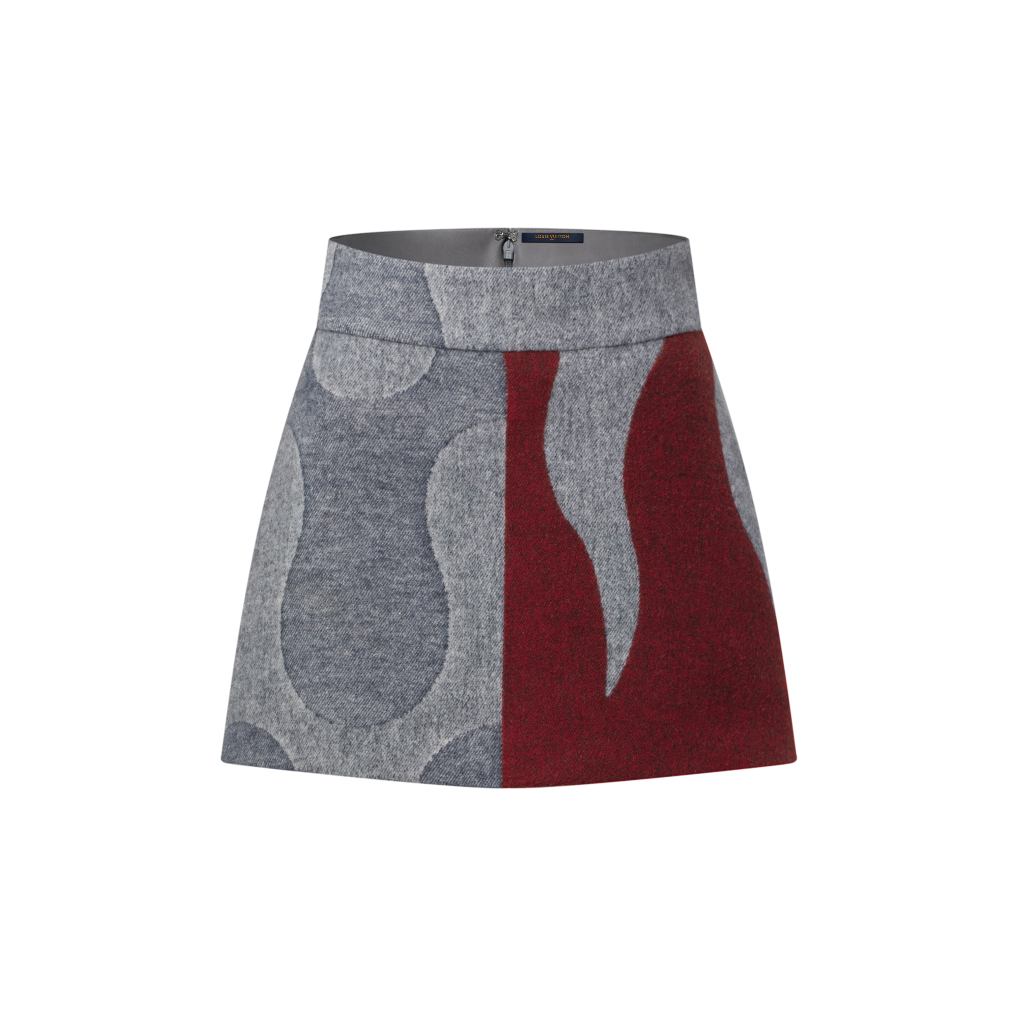 Flame Jacquard Mini Skirt  in Women