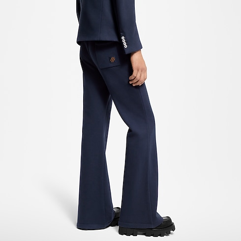 Flared Cotton And Cashmere Jersey Pants in Men's Ready-to-Wear All Ready-to-Wear collections by Louis Vuitton (Product zoom)