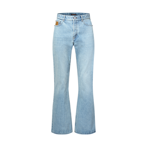 Flared Fit Denim Pants in Men's Ready-to-Wear Denim collections by Louis Vuitton (Product zoom)