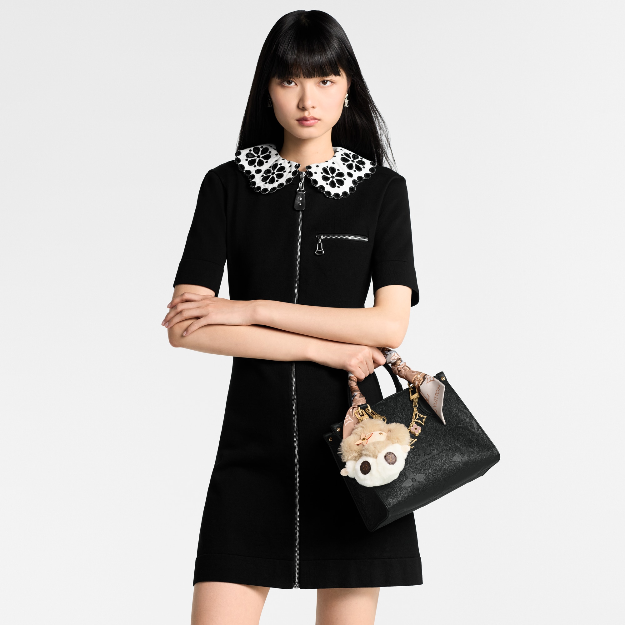 Fleur de Monogram Bag Charm Chain . in Women