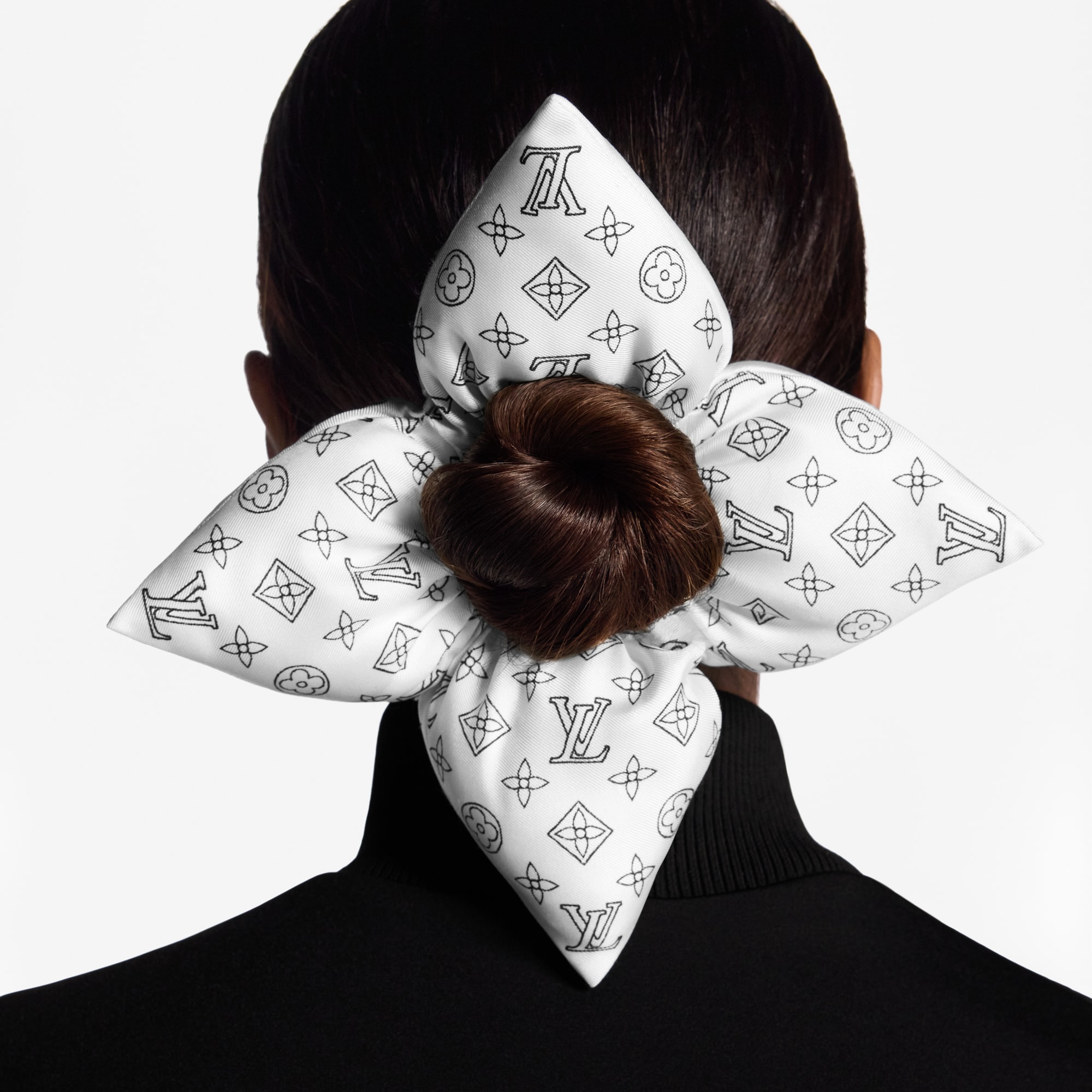 Fleur Pique Scrunchy . in Women