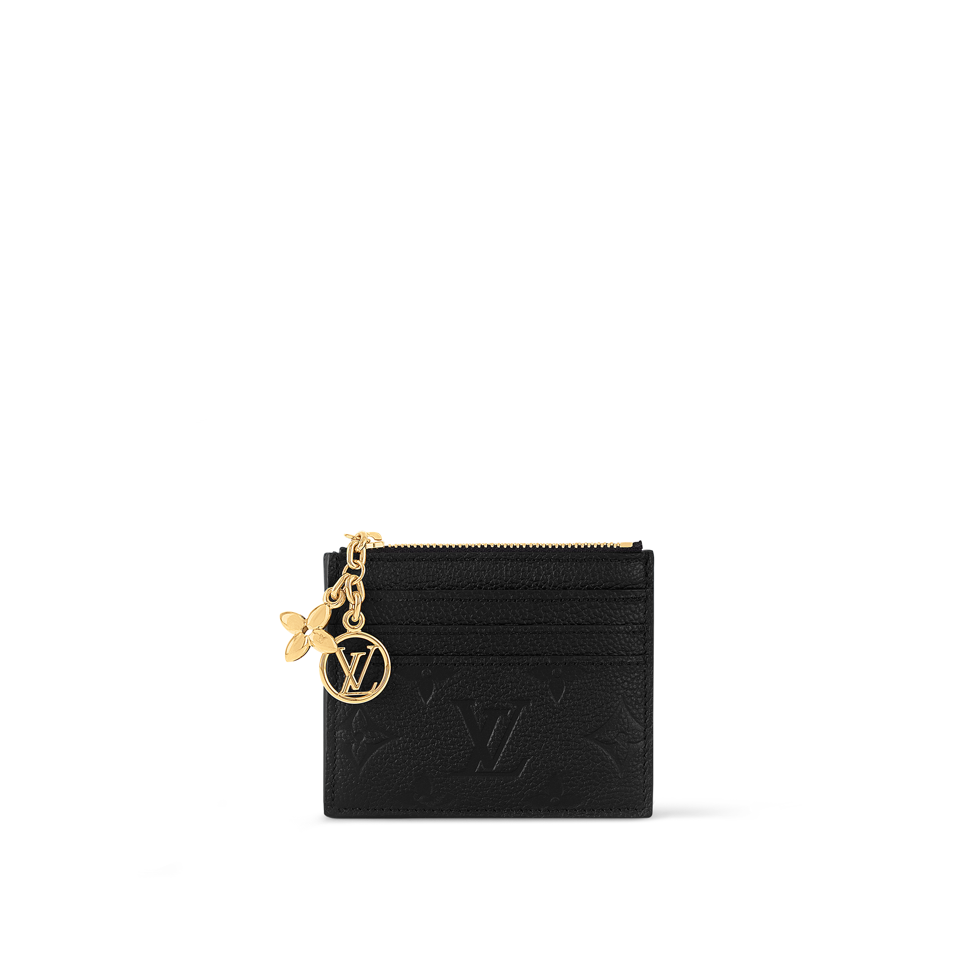 Flora Card Holder Monogram Empreinte Leather in Women