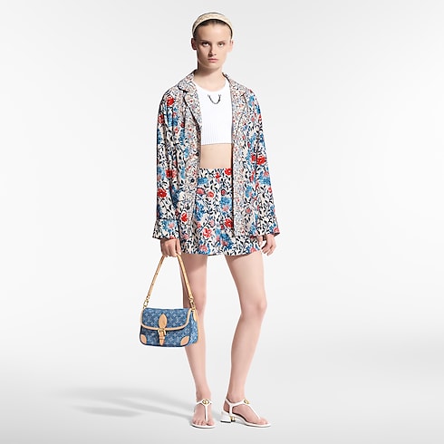 Floral Vine Pajama Shirt in Women's Ready-to-Wear Tops collections by Louis Vuitton (Product zoom)