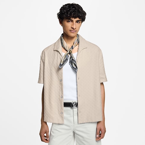 French Terry Short-Sleeved Shirt in Men's Ready-to-Wear Shirts collections by Louis Vuitton (Product zoom)