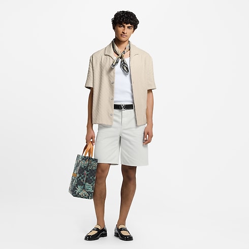 French Terry Short-Sleeved Shirt in Men's Ready-to-Wear Shirts collections by Louis Vuitton (Product zoom)
