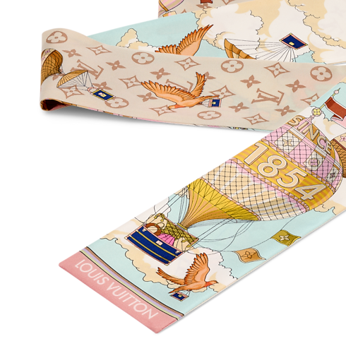 From The Cloud Bandeau . in Women's Accessories Silk Squares and Bandeaus collections by Louis Vuitton (Product zoom)