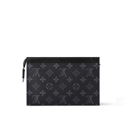 Gaston Wearable Wallet Monogram Eclipse in Men's Wallets and Small Leather Goods Men's Wallets and Small Leather Goods collections by Louis Vuitton (Product zoom)