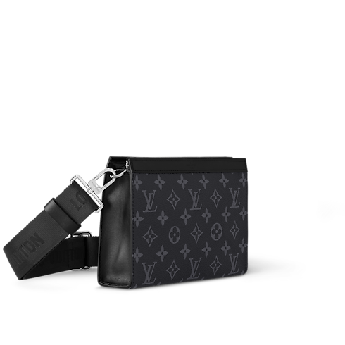Gaston Wearable Wallet Monogram Eclipse in Men's Wallets and Small Leather Goods Men's Wallets and Small Leather Goods collections by Louis Vuitton (Product zoom)