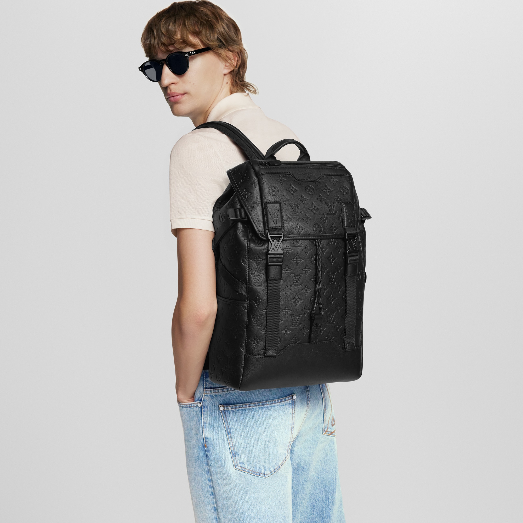 Getaway Backpack Monogram Shadow Leather in Men