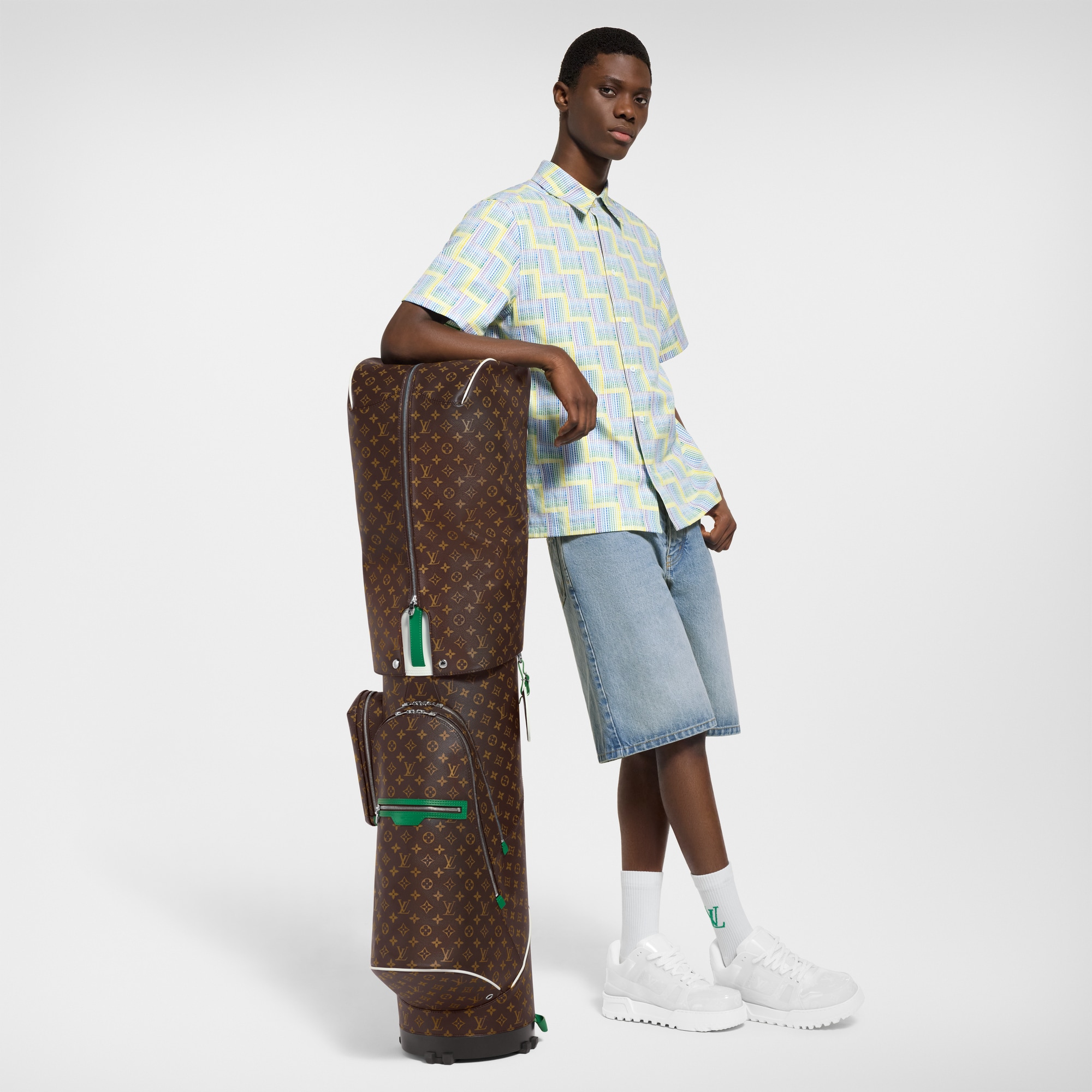 Golf Bag Monogram Macassar in Men