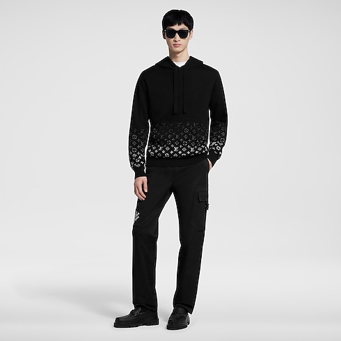 Gradient Cotton Hoodie in Men's Ready-to-Wear Knitwear and Sweatshirts collections by Louis Vuitton (Product zoom)
