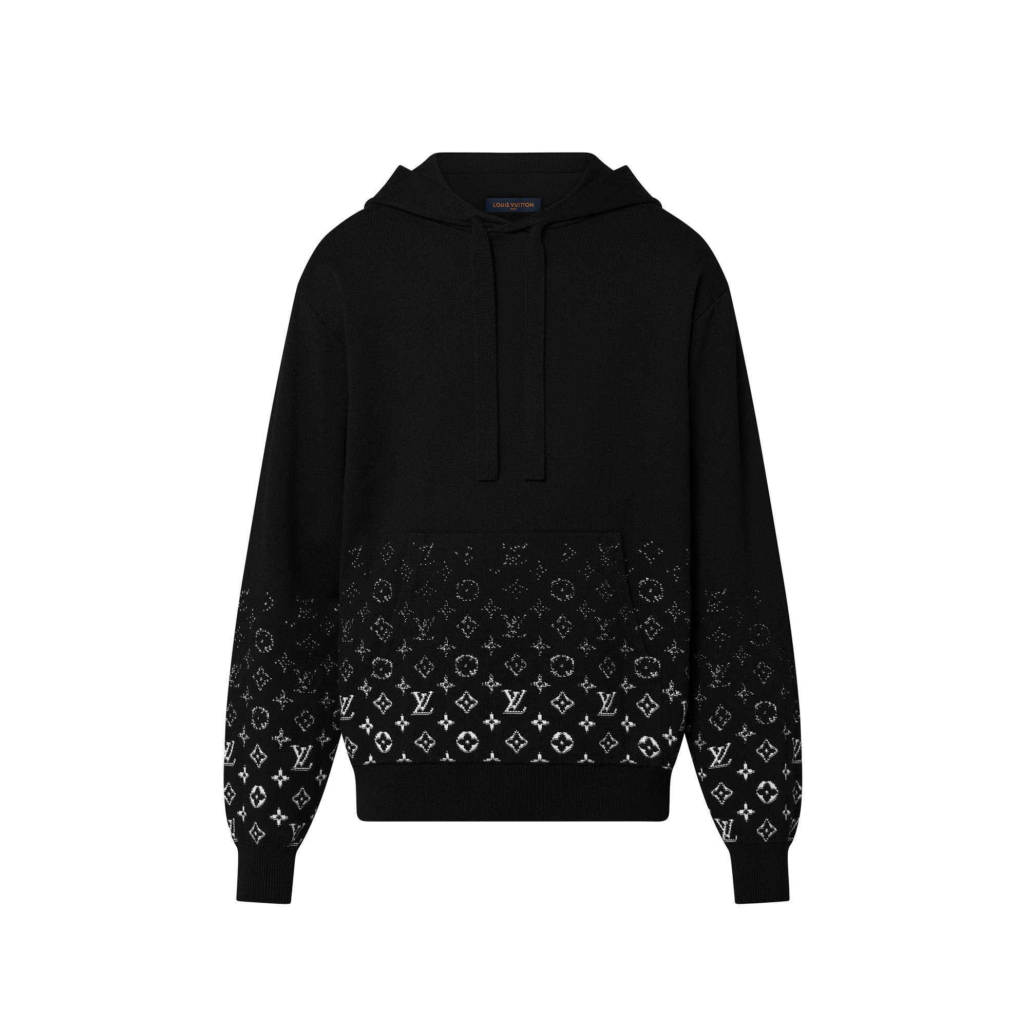 Gradient Cotton Hoodie  in Men