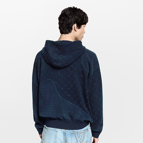Graphic Jacquard Hoodie in Men's Ready-to-Wear All Ready-to-Wear collections by Louis Vuitton (Product zoom)