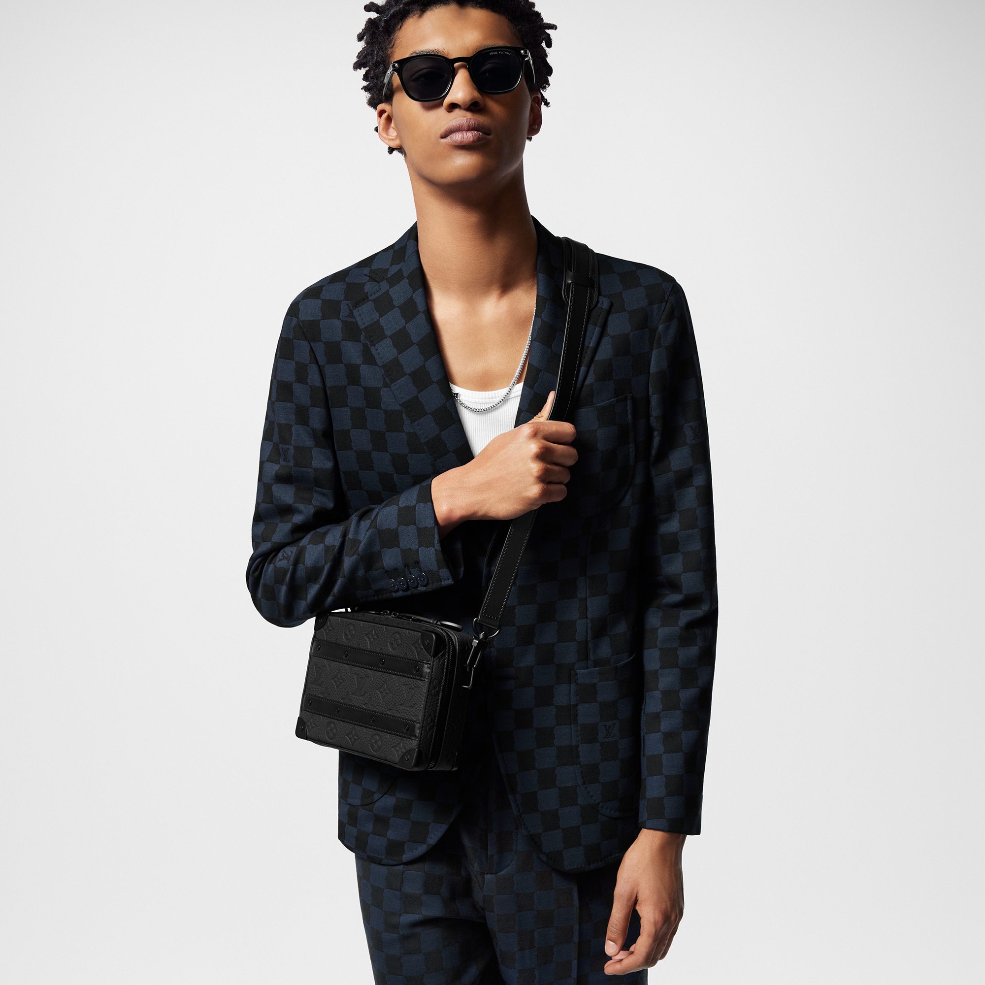 Handle Soft Trunk Monogram Taurillon Leather LG - G90 in Men