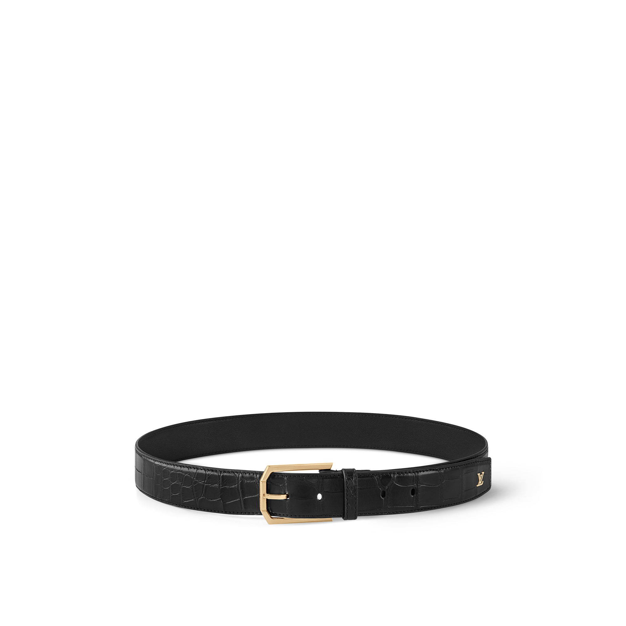 Heritage 35mm Belt Crocodilien Mat in Men
