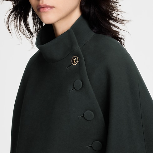 High Collar Cape Coat in Women's Ready-to-Wear Coats and Jackets collections by Louis Vuitton (Product zoom)