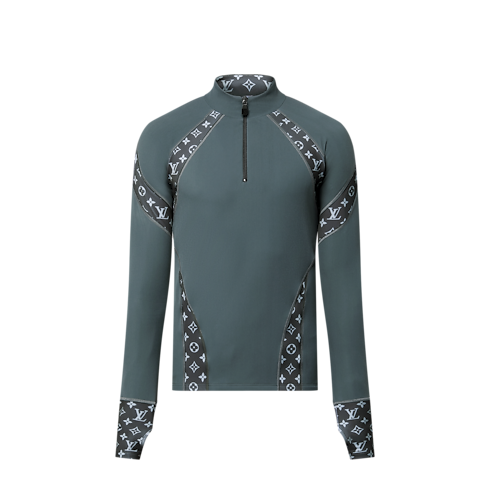 High Collar Technical Long-Sleeved Ski Top in Men's Ready-to-Wear T-shirts and Polos collections by Louis Vuitton (Product zoom)