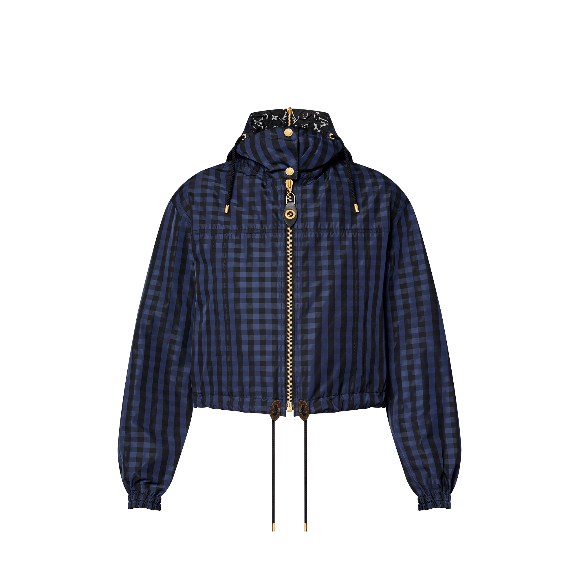 Hooded Check Jacket Ready-to-Wear LOUIS VUITTON