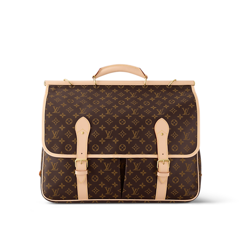 Hunting Bag Monogram Canvas in Bags and Small Leather Goods's Personalisation Leather Goods } collections by Louis Vuitton (Product zoom)