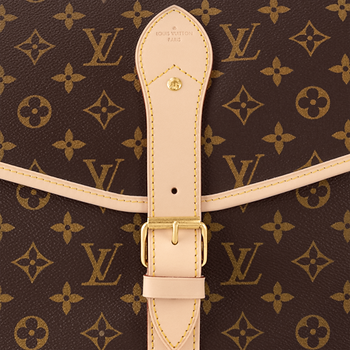 Hunting Bag Monogram Canvas in Bags and Small Leather Goods's Personalisation Leather Goods } collections by Louis Vuitton (Product zoom)