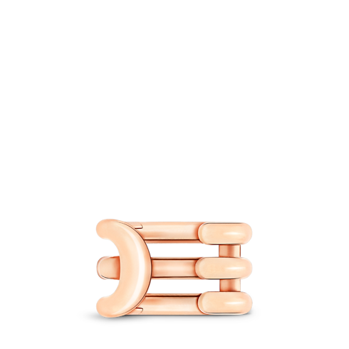 Idylle Blossom Ear Cuff, Pink Gold And Diamonds - Per Unit in Jewellery's Categories Earrings collections by Louis Vuitton (Product zoom)