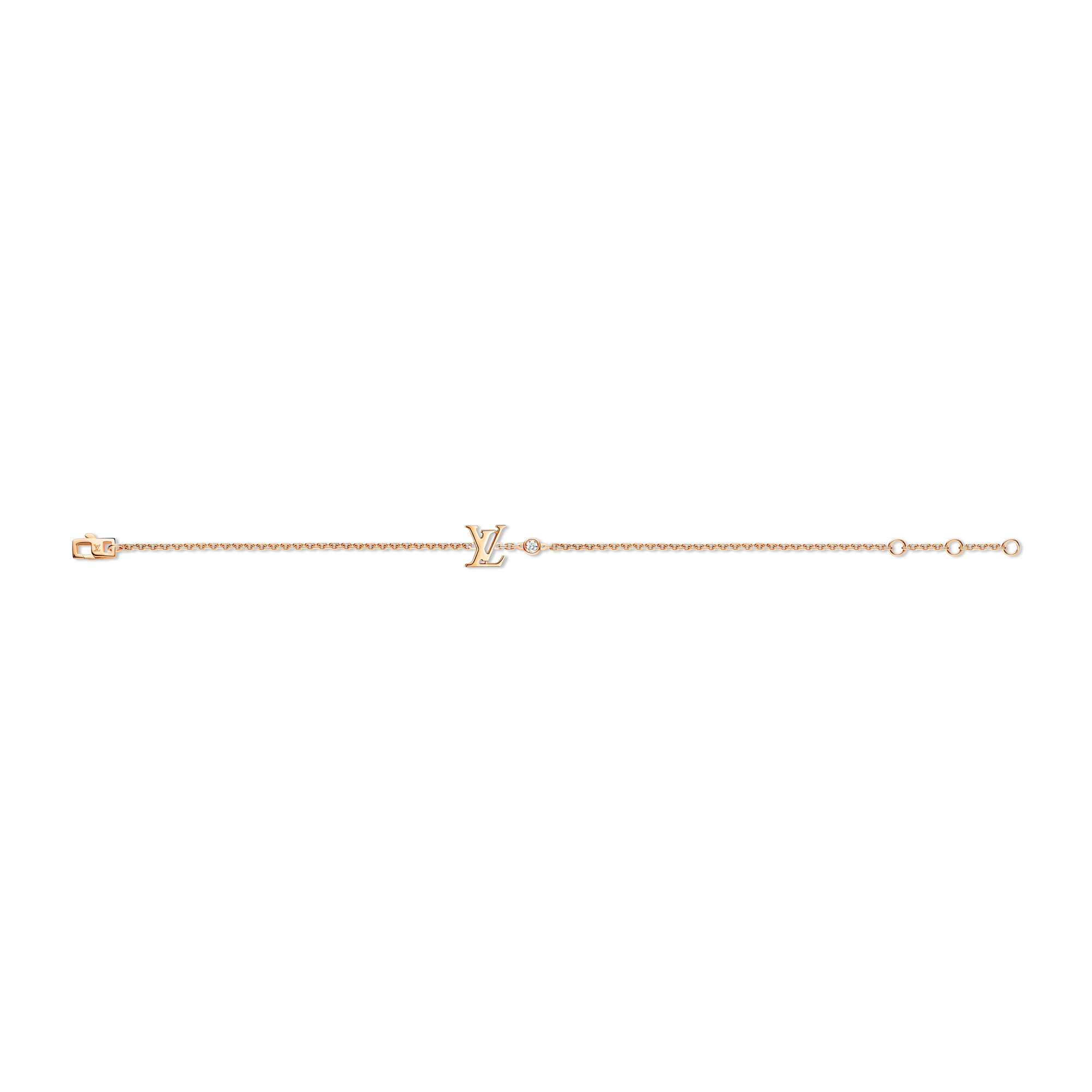 Idylle Blossom LV Bracelet, Pink Gold and Diamond  in Jewellery
