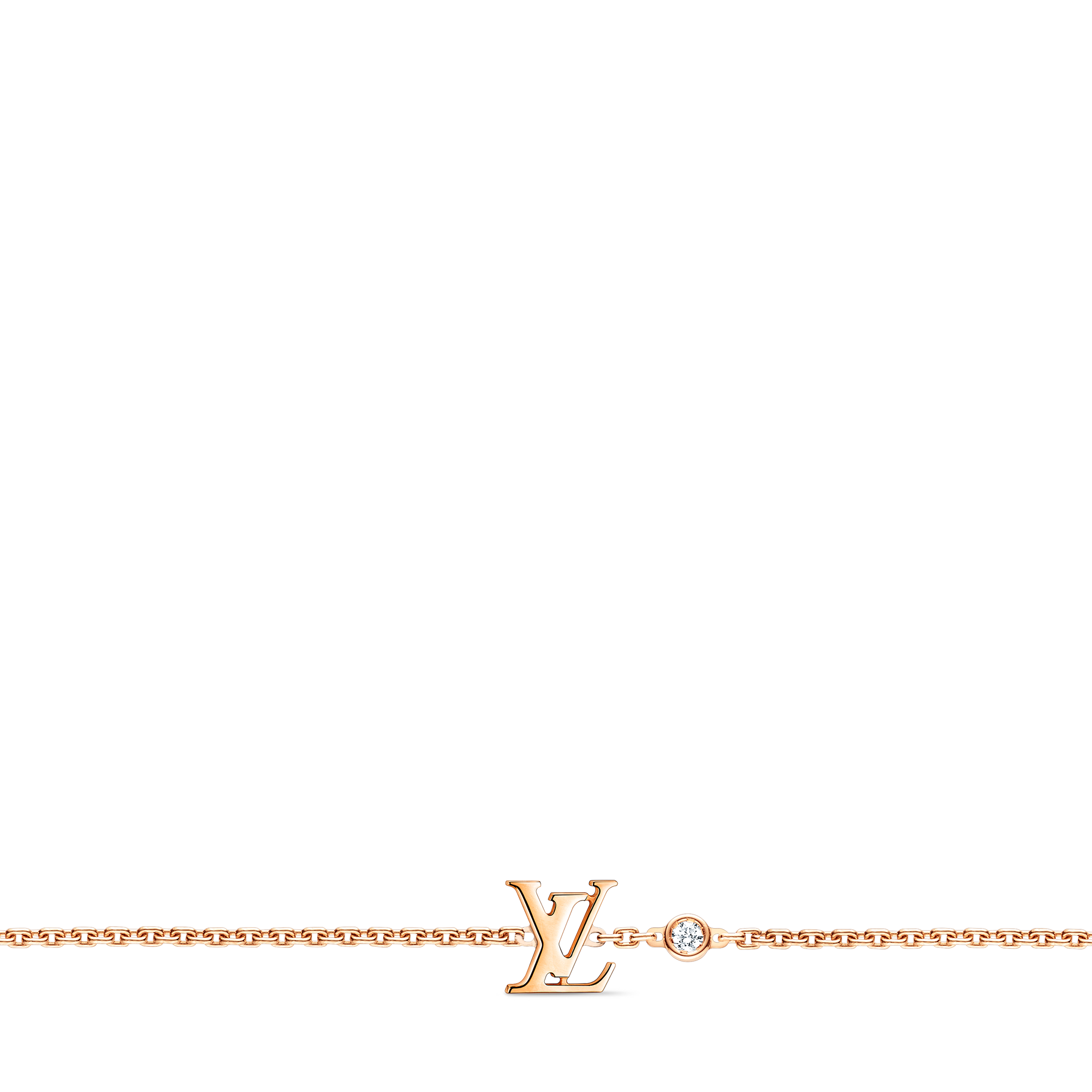 Idylle Blossom LV Bracelet, Pink Gold and Diamond  in Jewellery