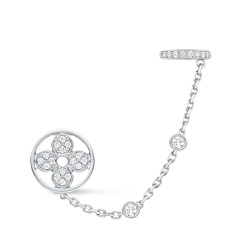 Idylle Blossom Pendant, White Gold And Diamonds in Jewellery's Categories Necklaces and Pendants collections by Louis Vuitton