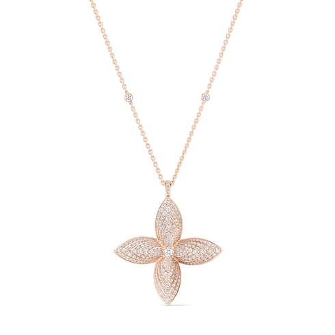 Idylle Blossom Ring, Rose Gold and Diamonds in Les Extraordinaires's Jewelry Rings collections by Louis Vuitton