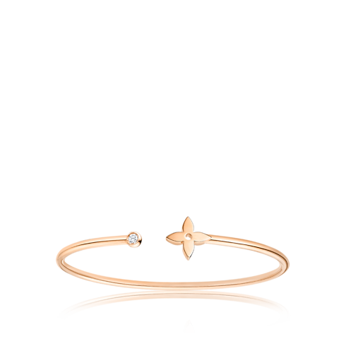 Idylle Blossom Twist Bracelet, Pink Gold in Jewellery's Categories All Fine Jewellery collections by Louis Vuitton (Product zoom)