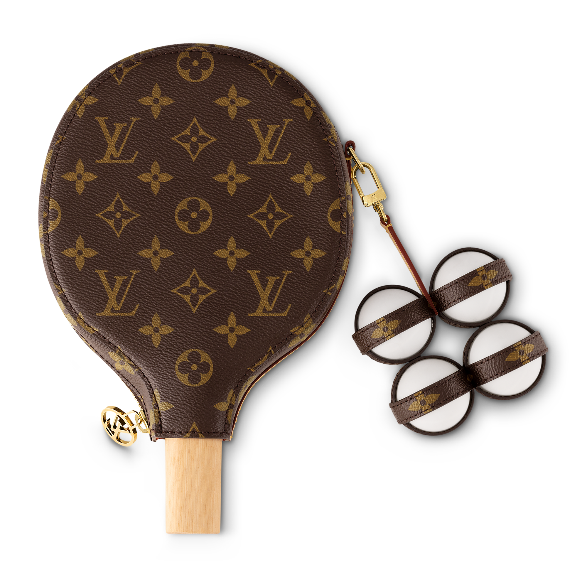 James Ping Pong Set Monogram in Trunks, Travel and Home