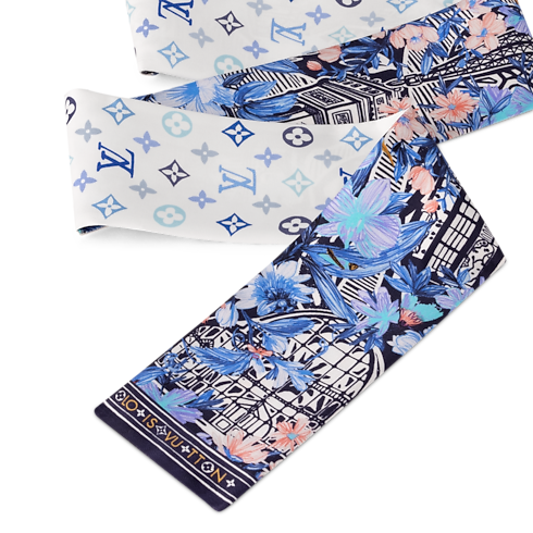 Jardin Des Plantes Bandeau . in Women's Accessories Silk Squares and Bandeaus collections by Louis Vuitton (Product zoom)